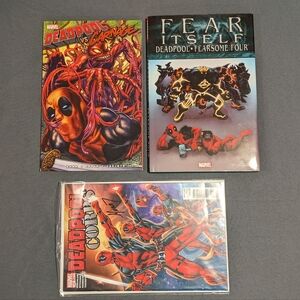 Deadpool bundle of 3; Comic, Paperback, Hardback